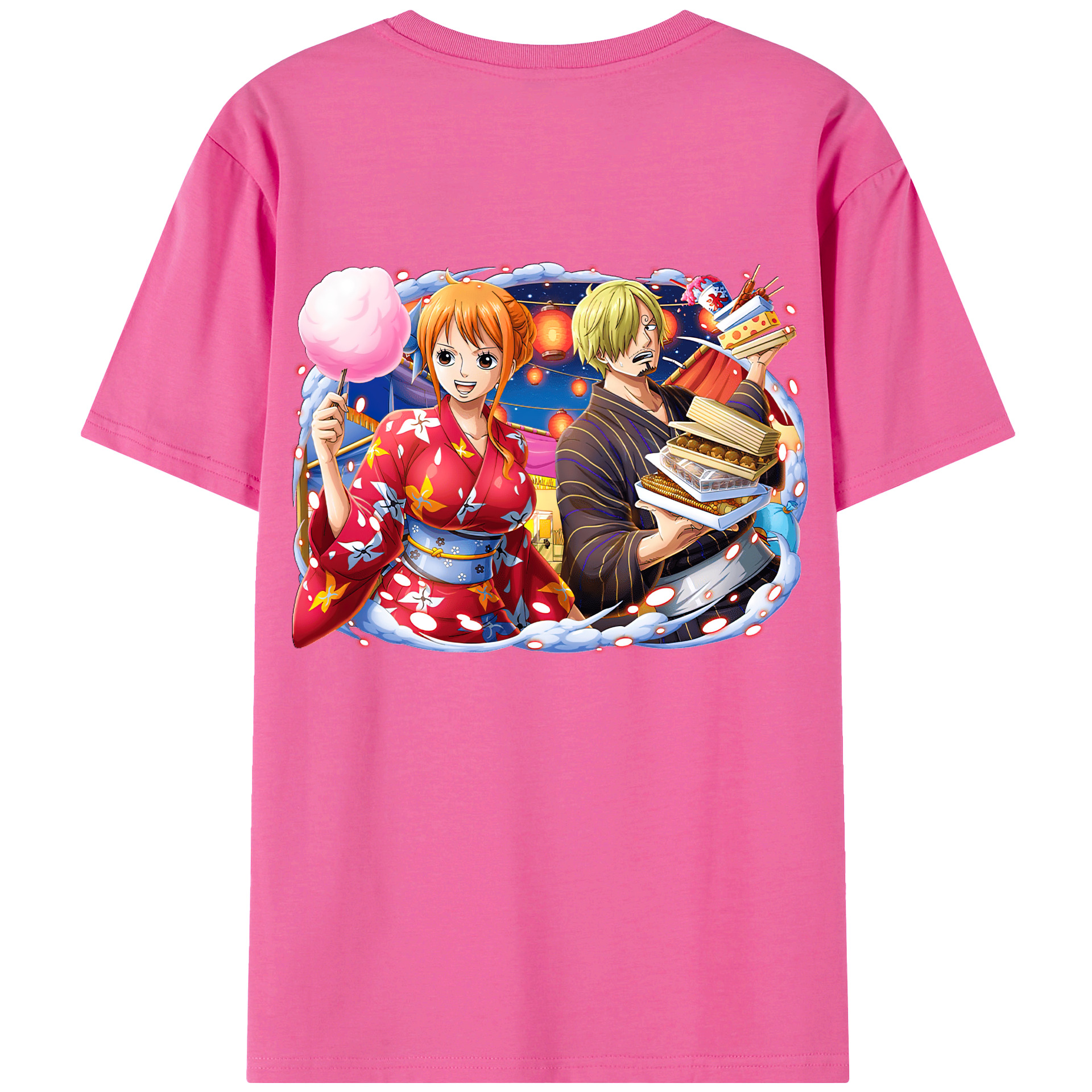 （画像用） ワンピース サンジ ONE PIECE Sanji レディース半袖Tシャツ(バックプリント)